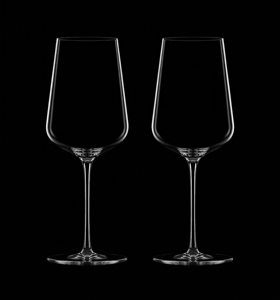 2 Verres à Vin en Cristal 530ml