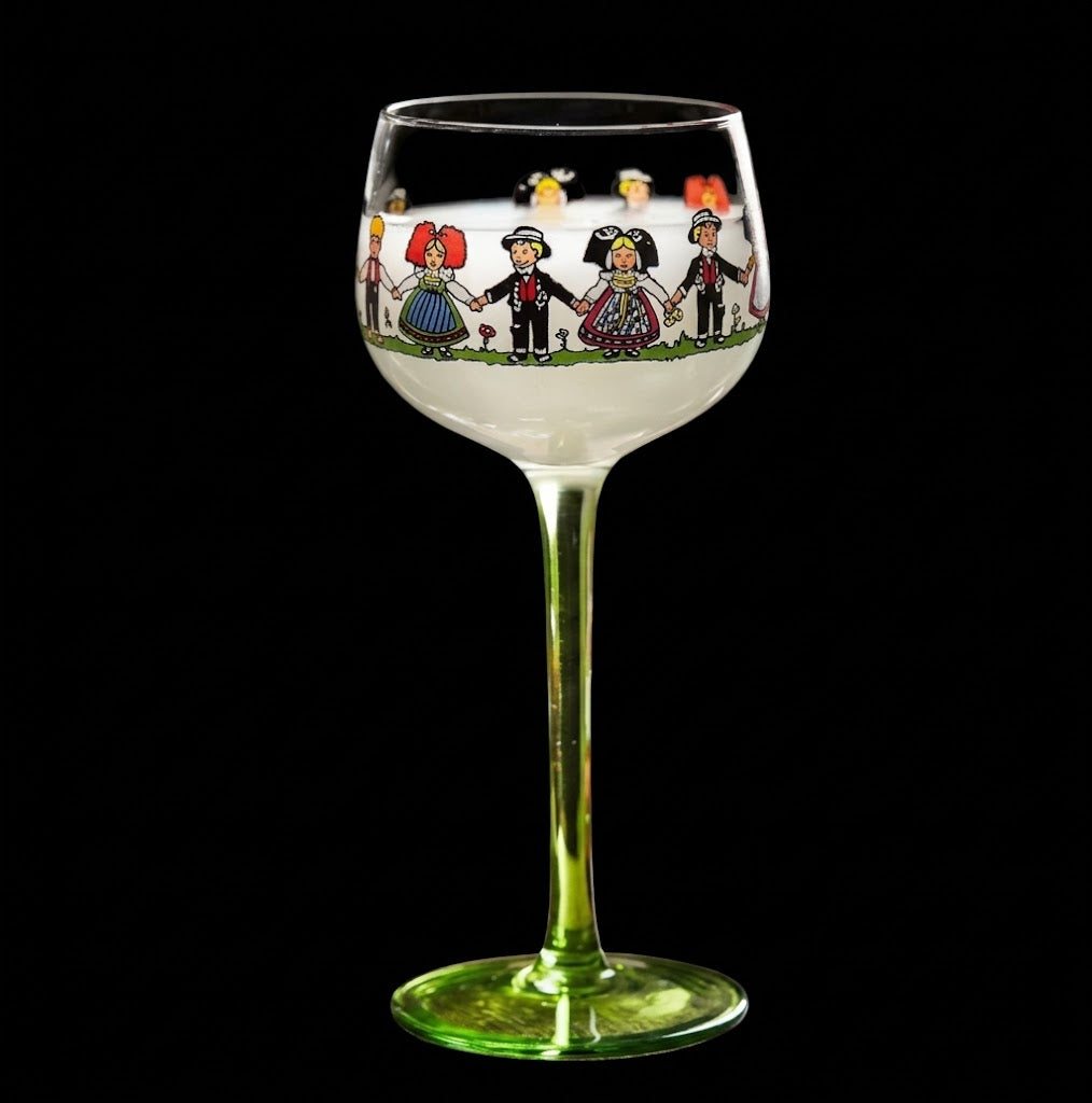 Verre à Vin Alsacien en Cristal
